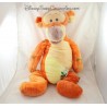 Peluche Tigger DISNEY Winnie y su pote de amigos naranja flor 33 cm