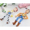 Lotto di 6 grande azione figure Toy Story DISNEY PIXAR Buzz Woody Jessie Rex