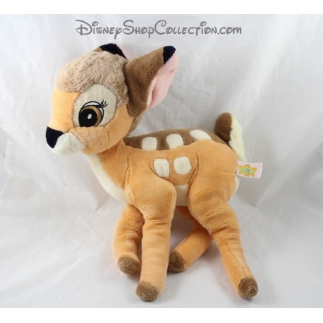 Peluche Pour Disney : Faon Brun Bambi 34 Cm - Set Doudou Enfant + 1 Carte  Tigre