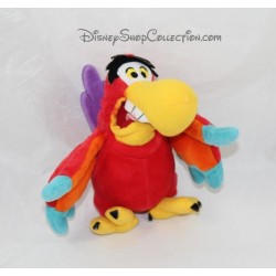 Stuffed Parrot Iago DISNEY STORE Aladdin red yellow 17 cm