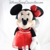 Peluche Minnie DISNEY STORE tenue rouge papillon ailes 2012 40 cm