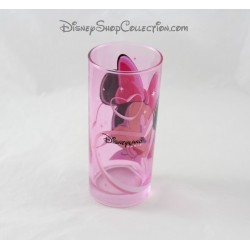 Verre Minnie DISNEYLAND PARIS verre haut rose 14 cm