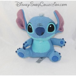 Plush Disney Lilo and Stitch, Stitch wool effect knit blue Disney 18 cm
