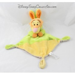 Plato de Doudou conejo amarillo Tigger NICOTOY verde sudadera con capucha Disney 