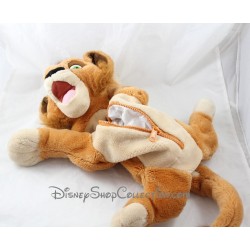 Peluche lion Kovu DISNEY Le Roi Lion fils de Scar range pyjama 44 cm