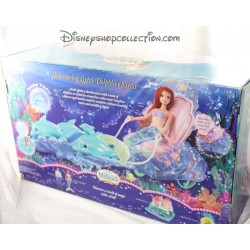 Il trasporto di Little Mermaid Mattel scintillanti luci Ariel DISNEY Dolphin