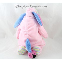 Plüsch Esel Eeyore DISNEY NICOTOY Schlafanzug rosa Beine zerkratzt 30 cm