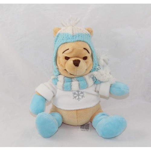 winter winnie the pooh plush