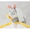 Blankie Bunny pan pan de DISNEY STORE pañuelo blanco amarillo Panpan 