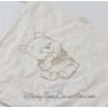 Flache Decke Winnie die Pooh DISNEY quadratische gelbe Baby Pooh Carrefour Baumwolle