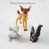 Pack von 3 Figuren Bambi DISNEY Bambi Blume und Pan-Pan