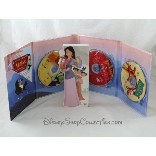 Coffret Prestige 3 Dvd Disney Mulan 1 And 2 Bonus Disneyshopcolle 