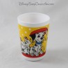 Bicchiere bianco 101 dalmata TAZZA di ceramica DISNEY 8 cm