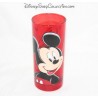 Top Glas Mickey DISNEYLAND PARIS rot Disney 14 cm