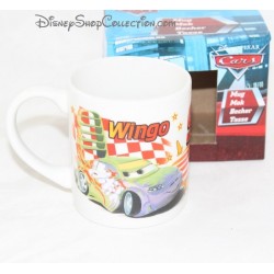 Taza Coches DISNEY PIXAR Mcqueen y Wingo cerámica 8 cm