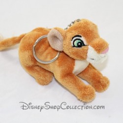 Porta porta chiave peluche Nala leonessa DISNEYLAND PARIGI Il leone marrone re Disney 12 cm