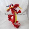 Asciugamano drago Mushu DISNEYLAND PARIGI Mulan rosso Disney 38 cm