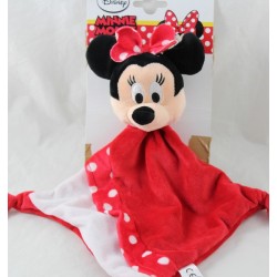 Minnie DISNEY NICOTOY rot weiß Diamant Erbsen 34 cm flache doudou