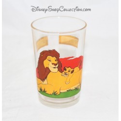 Verre Le Roi lion DISNEY Mufasa et Simba Amora moutarde